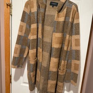 Liverpool Sweater in Tan and Black